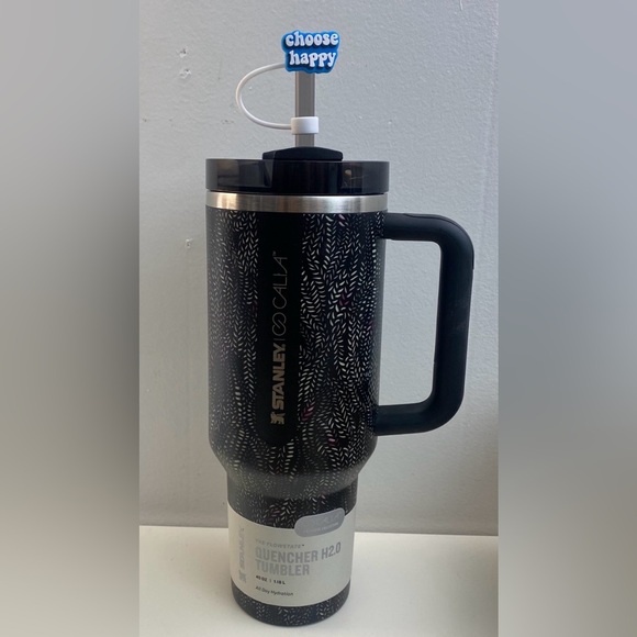 2 Stanley x CALIA Quencher H2.0 Tumblers 40 oz Insulated Stainless Steel Black - Picture 3 of 11